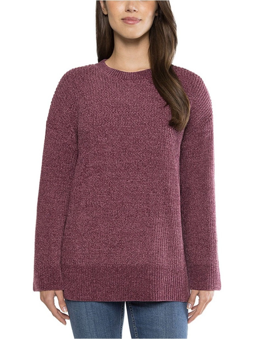 Matty M Women's Chenille Crewneck Sweater